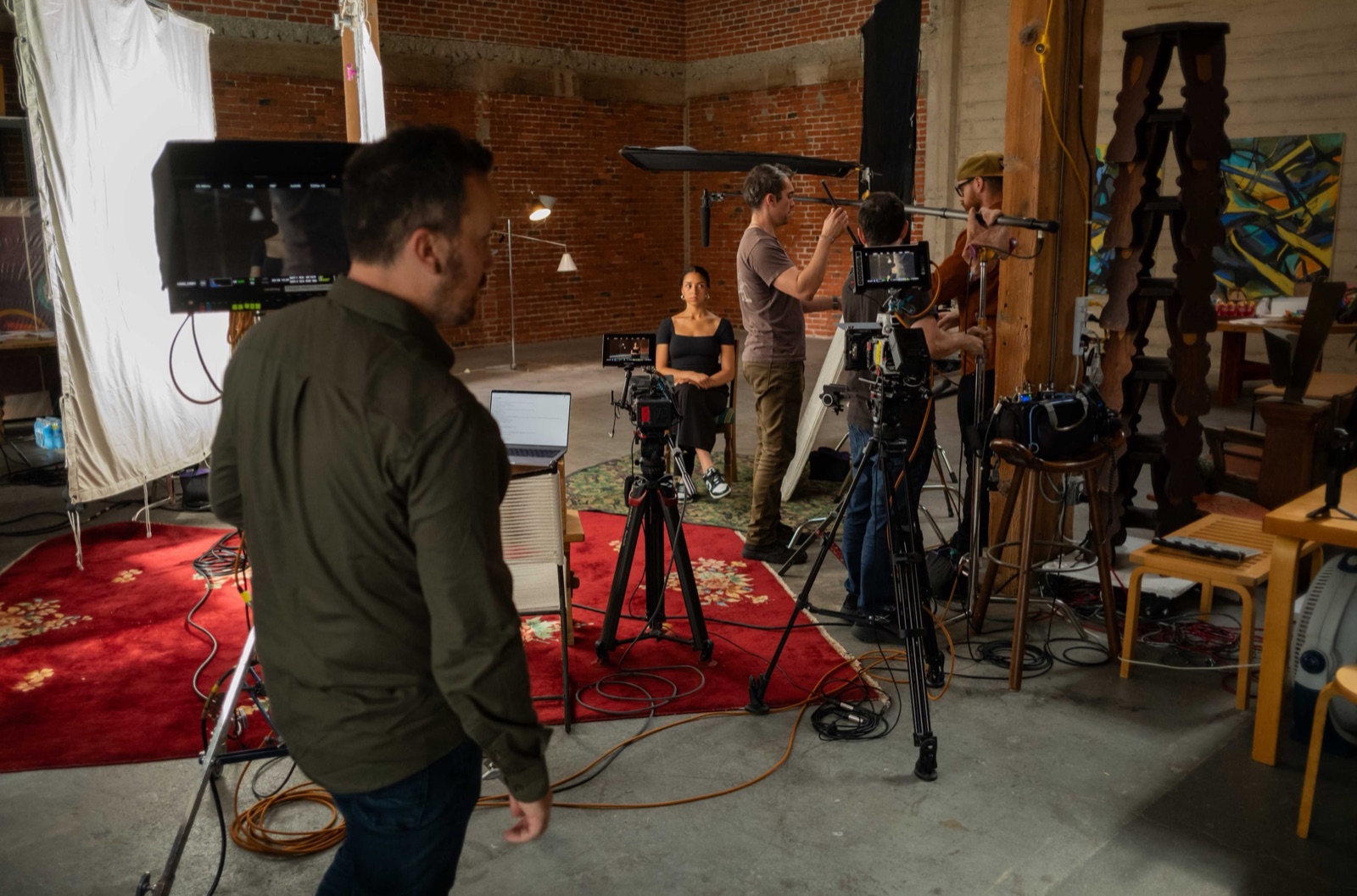 Behind the scenes, Doomscroll