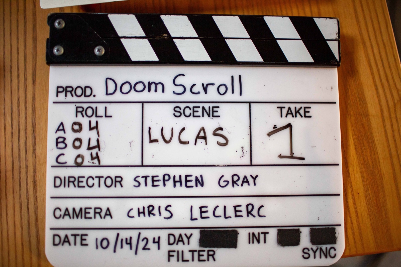 Behind the scenes, Doomscroll