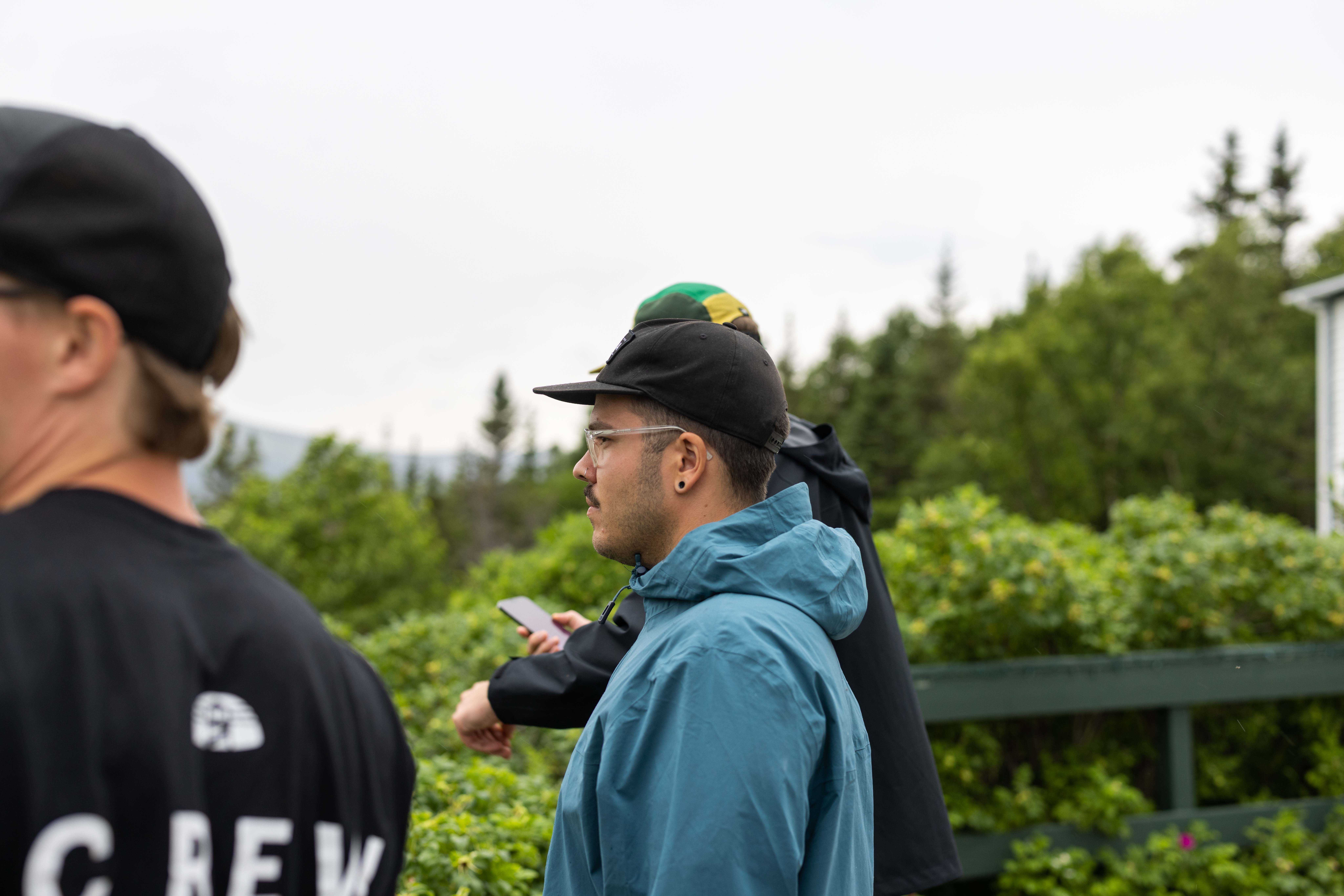 Behind the scenes, Maritimes Caravan