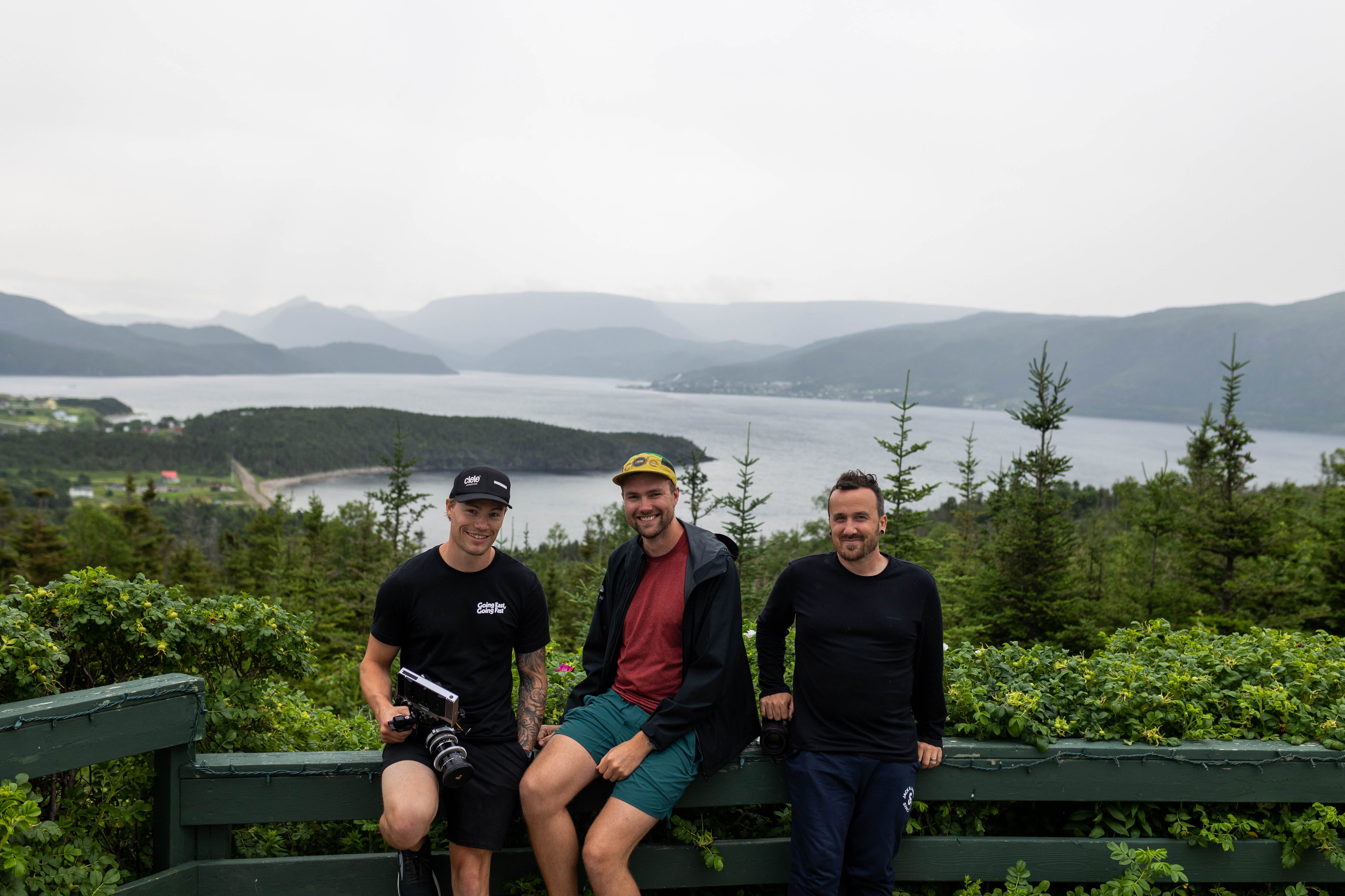 Behind the scenes, Maritimes Caravan
